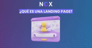 https://noxtrip.com/ que es una landing page